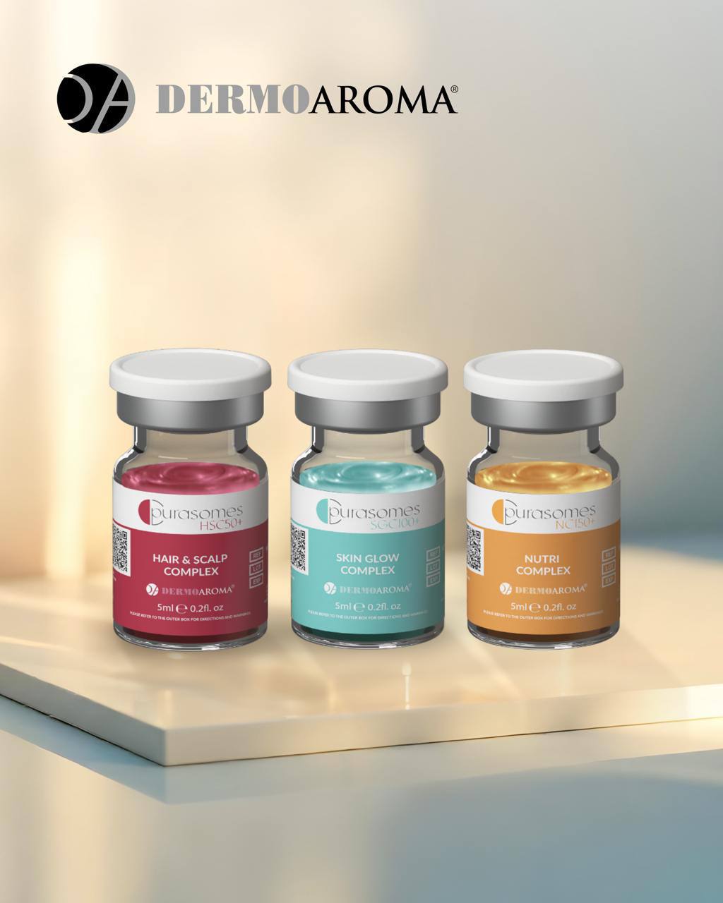 Экзосомальные комплексы Dermoaroma на основе колострума